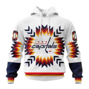 NHL Washington Capitals Special Design With Native Pattern