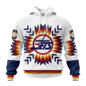 NHL Winnipeg Jets Special Design With Native Pattern