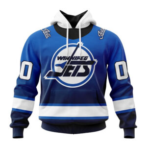 NHL Winnipeg Jets Special Retro Gradient Design
