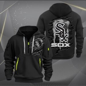 Chicago White Sox MLB Quarter Zip Hoodie Custom Collection S1