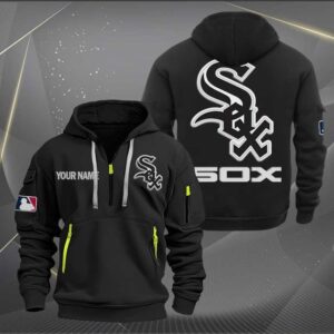 Chicago White Sox MLB Quarter Zip Hoodie Custom Collection S2