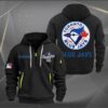 Toronto Blue Jays MLB Quarter Zip Hoodie World Series 2025